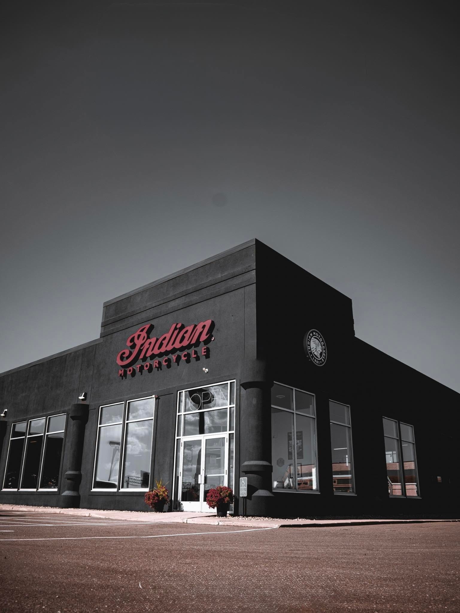 Twin Cities Indian Motorcycle dealership exterior